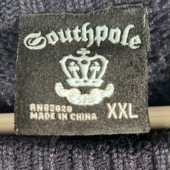 🔥🔥 Vintage Y2K SOUTHPOLE Brand Streetwear Acrylic Heavy Knit Sweater 2XL - EUC - Picture 8 of 10
